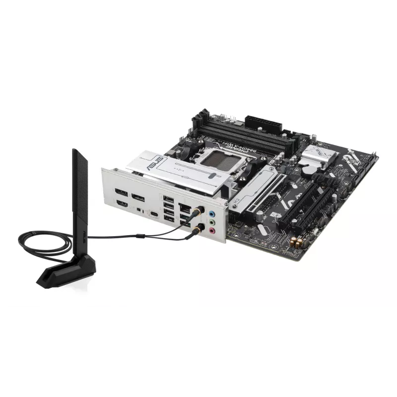 Motininė plokštė ASUS PRIME B840M-A WIFI AMD B840 lizdas AM5 micro ATX