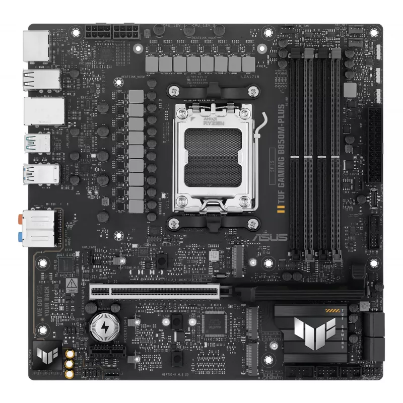 Motininė plokštė ASUS TUF GAMING B850M-PLUS AMD B850 lizdas AM5 micro ATX