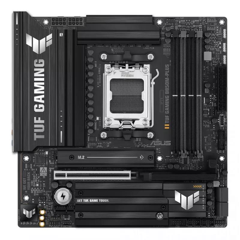 Motininė plokštė ASUS TUF GAMING B850M-PLUS AMD B850 lizdas AM5 micro ATX