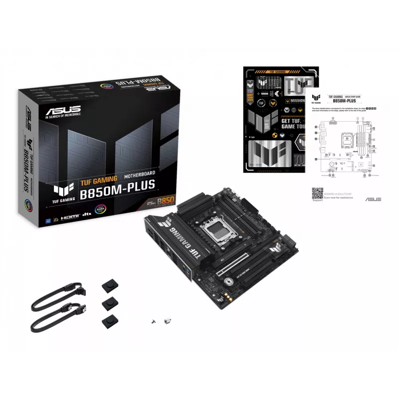 Motininė plokštė ASUS TUF GAMING B850M-PLUS AMD B850 lizdas AM5 micro ATX