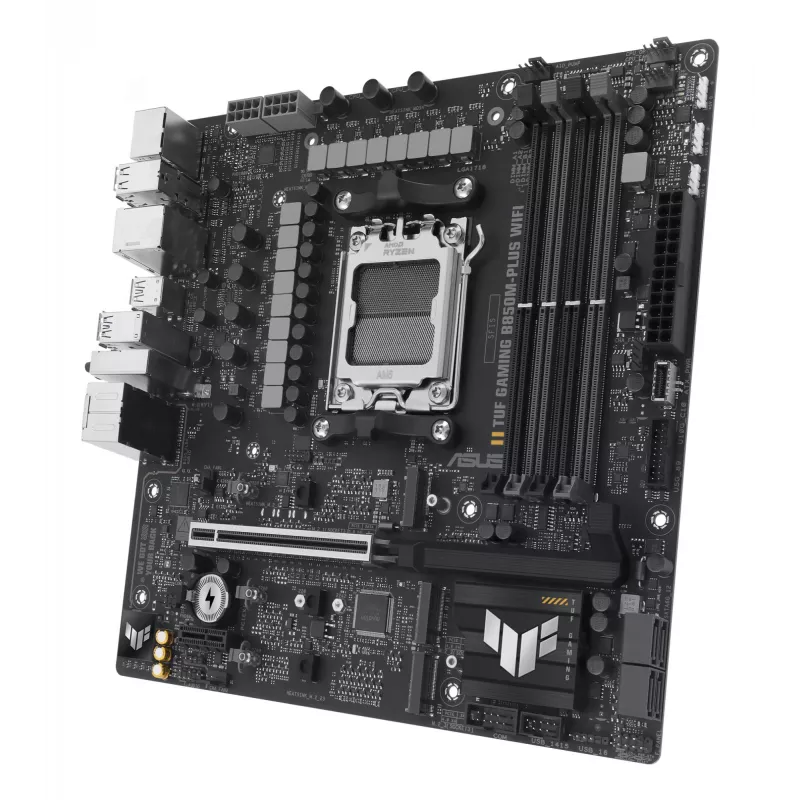 ASUS TUF GAMING B850M-PLUS WIFI pagrindinė plokštė AMD B850 Socket AM5 micro ATX