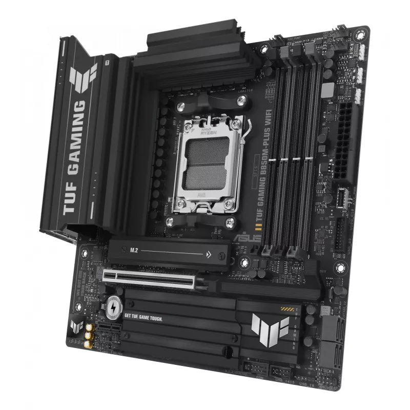 ASUS TUF GAMING B850M-PLUS WIFI pagrindinė plokštė AMD B850 Socket AM5 micro ATX