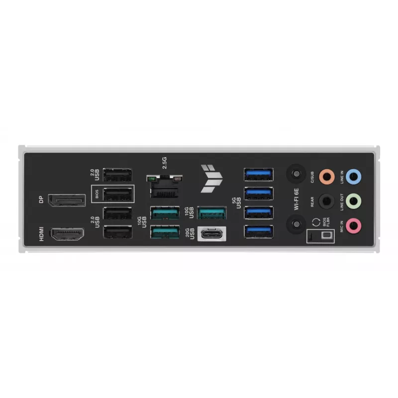 ASUS TUF GAMING B850M-PLUS WIFI pagrindinė plokštė AMD B850 Socket AM5 micro ATX