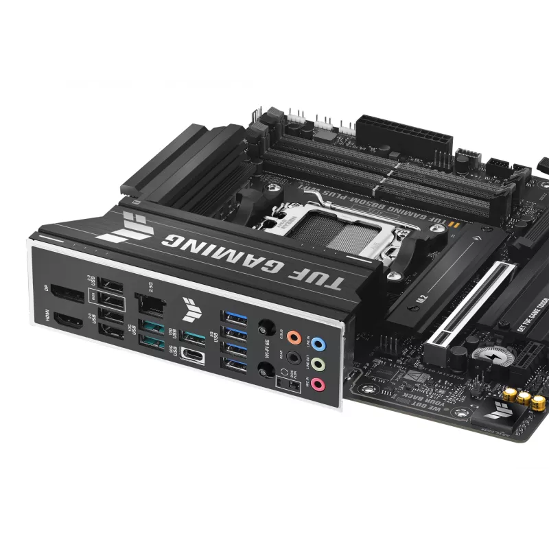 ASUS TUF GAMING B850M-PLUS WIFI pagrindinė plokštė AMD B850 Socket AM5 micro ATX