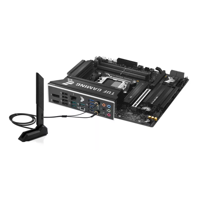 ASUS TUF GAMING B850M-PLUS WIFI pagrindinė plokštė AMD B850 Socket AM5 micro ATX