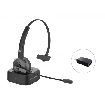 Conceptronic POLONA belaidė Bluetooth ausinė su įkrovimo stotele