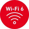 Maršrutizatorius FRITZ!Box 7510 Wi-Fi 6 Gigabit Ethernet vienos juostos (2,4 GHz) baltas