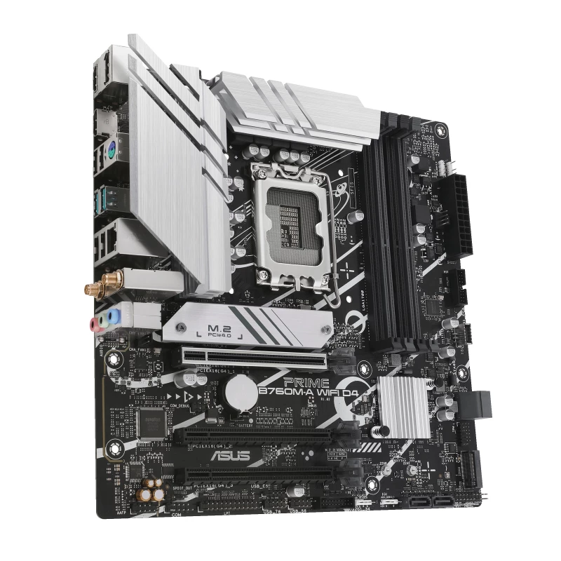 ASUS PRIME B760M-A WIFI D4 Intel B760 LGA 1700 micro ATX pagrindinė plokštė