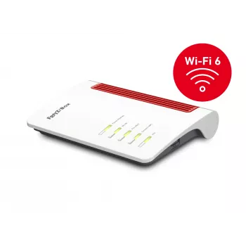 FRITZ!Box 4050 belaidis maršrutizatorius Gigabit Ethernet dviejų juostų (2,4 GHz / 5 GHz) juoda, balta