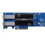 Synology E10G30-F2 tinklo adapteris, dviejų prievadų 10GbE SFP+