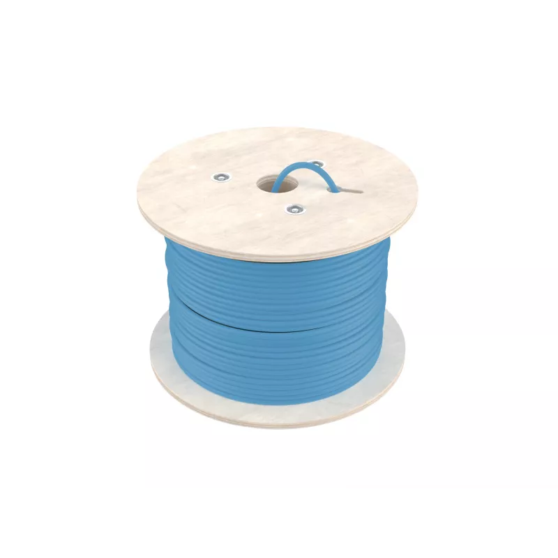 Tinklo kabelis EQUIP 404544 — Cat6a U/FTP (STP), 305 m, mėlynas