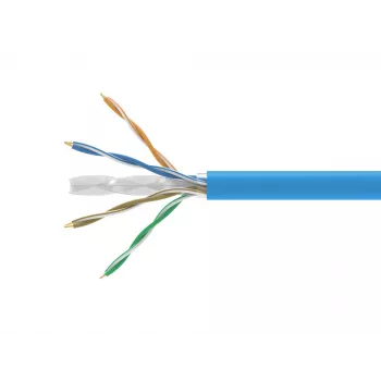 Tinklo kabelis EQUIP 404542 Cat6a U/UTP mėlynas, 305 m, 10GBase-T