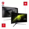 Monitorius MSI MAG 345CQRDE 86,4 cm (34 colių) 3440 x 1440 pikselių UltraWide Dual Quad HD juodas