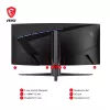 Monitorius MSI MAG 345CQRDE 86,4 cm (34 colių) 3440 x 1440 pikselių UltraWide Dual Quad HD juodas