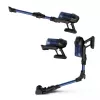 Rowenta RH98C0 2-in-1 lazdelinis dulkių siurblys, sausas ir šlapias valymas, be maišelio, 0,9 l, 320 W, mėlyna, pilka