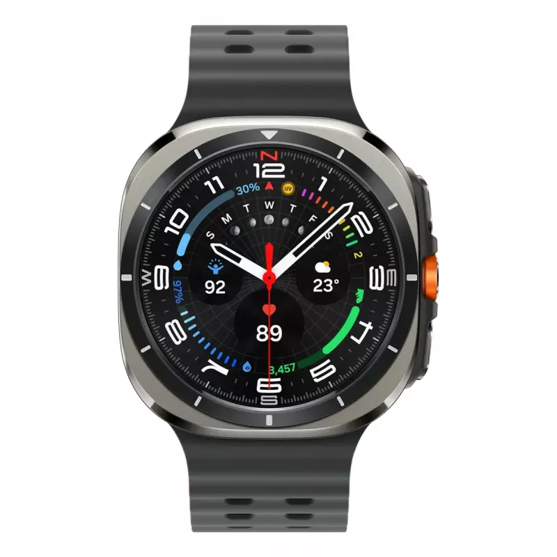 Samsung Galaxy Watch Ultra 3.81 cm (1.5 colio) AMOLED 47 mm Skaitmeninis 480 x 480 pikselių Liečiamas ekranas 4G Sidabrinis Wi-Fi GPS (palydovas)