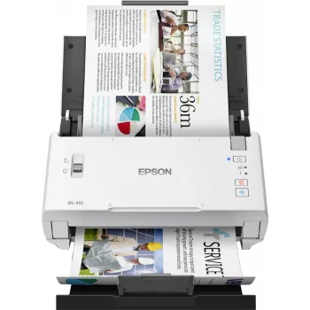 Epson WorkForce DS-410 lakštinis skaitytuvas 600 x 600 DPI A4 juodas, baltas