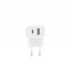 BELKIN BoostCharge 42W-30W USB-C + 12W Dvigubas sieninis įkroviklis Baltas