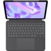 LOGITECH Combo Touch klaviatūrinis dėklas iPad Pro 13in M4 – AZERTY prancūziškas