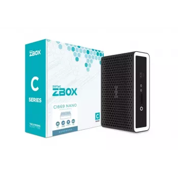 DARBINĖ STOTIS (Barebone) Zotac ZBOX CI669 NANO i7-1355U 64GB SSD HDD