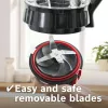 Stalo blenderis Bosch Serie 4 MMB6177S 1,5 L 1200 W juodas, sidabrinis