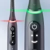 Oral-B iO elektrinis dantų šepetėlis suaugusiems Sukamasis šepetėlis Juodas