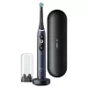 Oral-B iO elektrinis dantų šepetėlis suaugusiems Sukamasis šepetėlis Juodas