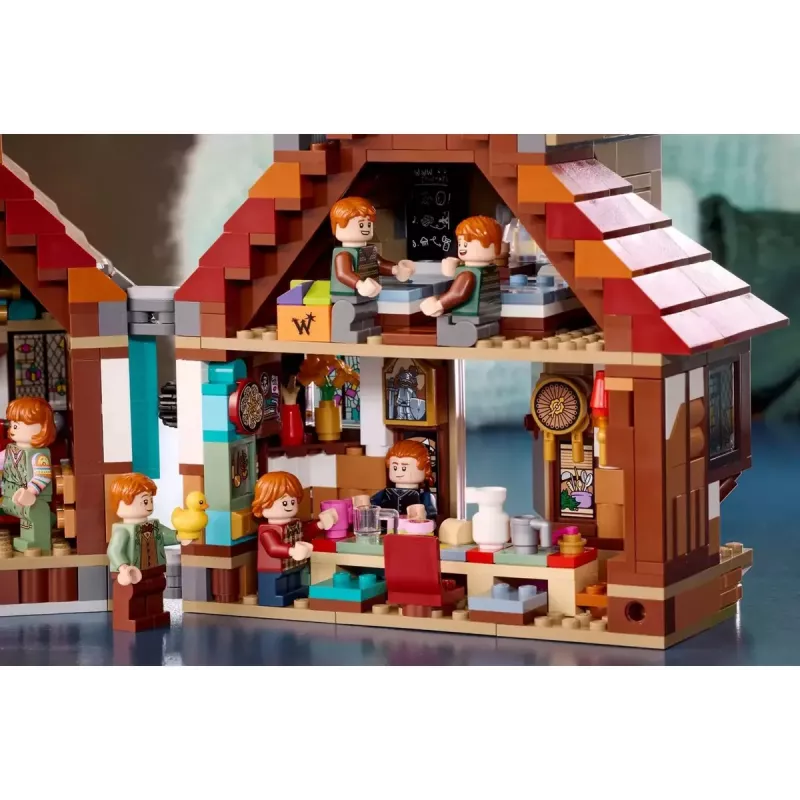 LEGO® Harry Potter™ „The Burrow“ kolekcinis rinkinys 76437, 2405 dalių, 10 minifigūrėlių