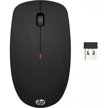 Belaidė pelė HP Wireless Mouse X200, ambidekstrinė, optinė, RF 2,4 GHz, 1600 DPI, juoda