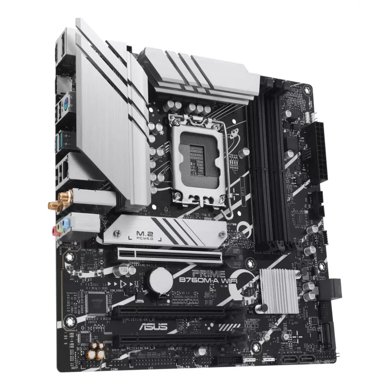 ASUS PRIME B760M-A WIFI Intel B760 LGA 1700 micro ATX pagrindinė plokštė