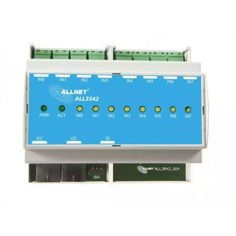 Elektromechaninė relė ALLNET ALL3542 mėlyna balta
