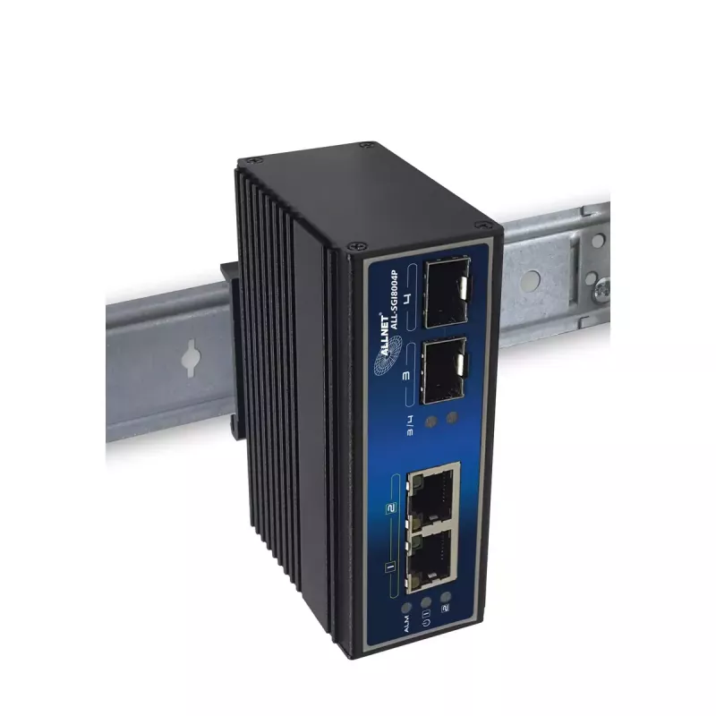 Nevaldomas jungiklis ALLNET ALL-SGI8004P Gigabit Ethernet PoE 2 prievadai