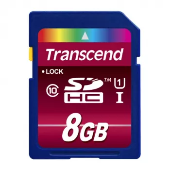 Flash atmintis Transcend 8GB SDHC Class 10 UHS-I 600x TS8GSDHC10U1