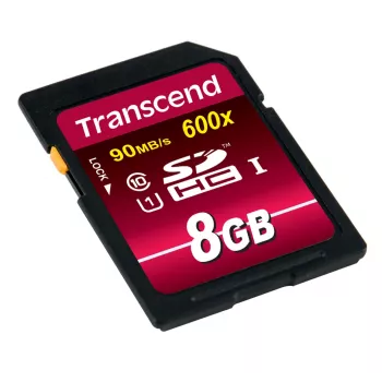 Flash atmintis Transcend 8GB SDHC Class 10 UHS-I 600x TS8GSDHC10U1