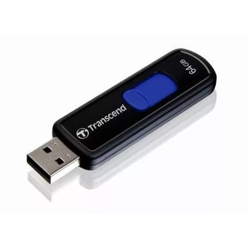 Transcend JetFlash 760 TS64GJF760 USB atmintinė, 64GB, USB 3.1 Gen 1, USB Type-A, juoda