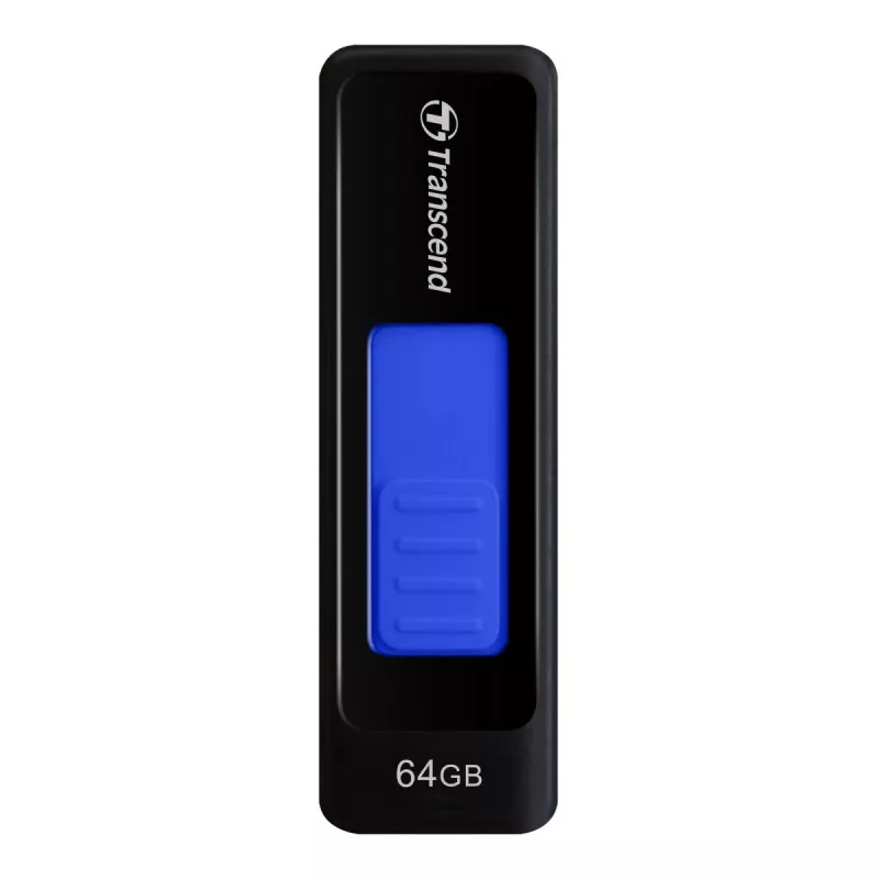Transcend JetFlash 760 TS64GJF760 USB atmintinė, 64GB, USB 3.1 Gen 1, USB Type-A, juoda