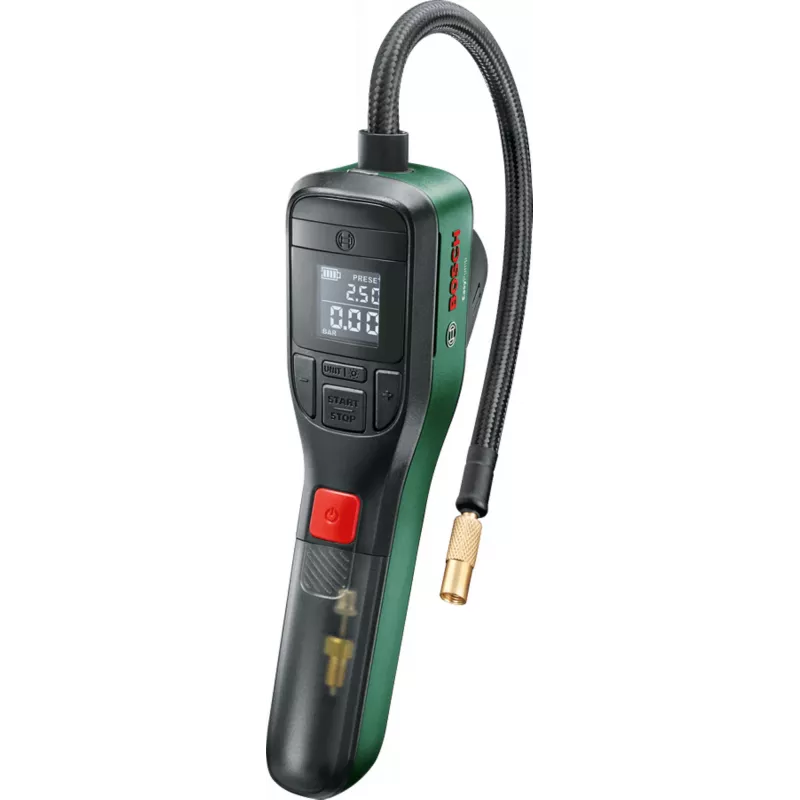 Bosch 0.603.947.000 nešiojamas elektrinis siurblys, 10 bar, 3000 mAh, USB-C
