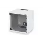 DIGITUS sieninis montažinis kabinetas 254mm (10 inch) 6U pilkas (RAL 7035) su stiklo durelėmis