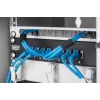 DIGITUS sieninis montažinis kabinetas 254mm (10 inch) 6U pilkas (RAL 7035) su stiklo durelėmis