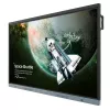 BenQ RE6504 interaktyvus plokščiasis ekranas 165,1 cm (65 col.) 450 cd/m² 4K Ultra HD juodas, pilkas liečiamasis ekranas su įmontuotu procesoriumi Android