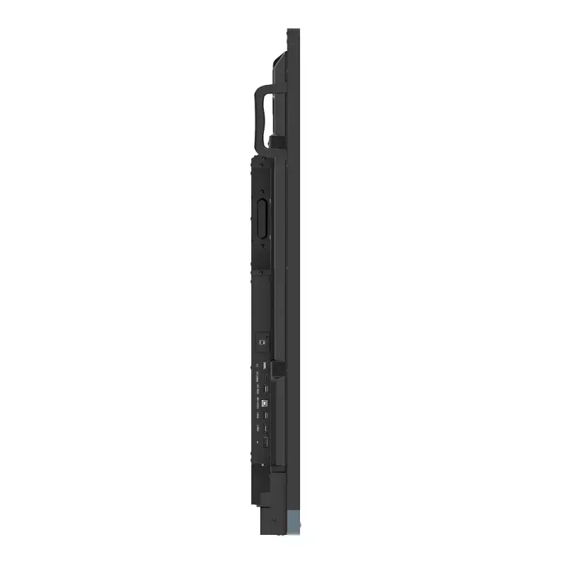 BenQ RE6504 interaktyvus plokščiasis ekranas 165,1 cm (65 col.) 450 cd/m² 4K Ultra HD juodas, pilkas liečiamasis ekranas su įmontuotu procesoriumi Android