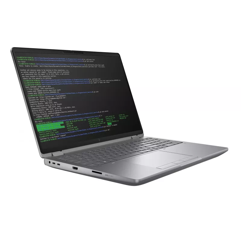 HP ZBook Fury G1i Intel Core Ultra 9 285HX 40,6 cm (16 colių) WQXGA 64 GB DDR5-SDRAM Wi-Fi 7 (802.11be) Windows 11 Pro AI darbo stotis, AI asmeninis kompiuteris
