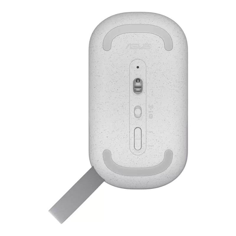 ASUS Marshmallow MD100 pelė biurui Ambidextrinė RF Wireless + Bluetooth Optinė 1600 DPI