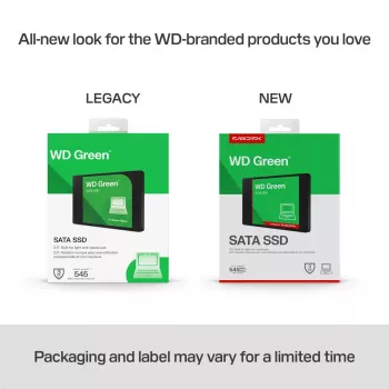 WESTERN DIGITAL SSD WD Green 500GB SATA 6Gb/s 2.5 colio/7 mm korpuse
