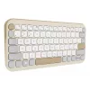 ASUS Marshmallow KW100 belaidė Bluetooth klaviatūra QWERTZ smėlio, pilkos, baltos spalvos