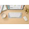 ASUS Marshmallow KW100 belaidė Bluetooth klaviatūra QWERTZ smėlio, pilkos, baltos spalvos