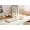 ASUS Marshmallow KW100 belaidė Bluetooth klaviatūra QWERTZ smėlio, pilkos, baltos spalvos