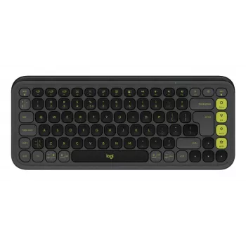 Logitech POP Icon Keys klaviatūra Bluetooth QWERTY US International Graphite Green