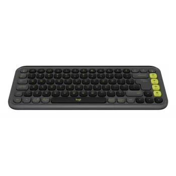 Logitech POP Icon Keys klaviatūra Bluetooth QWERTY US International Graphite Green