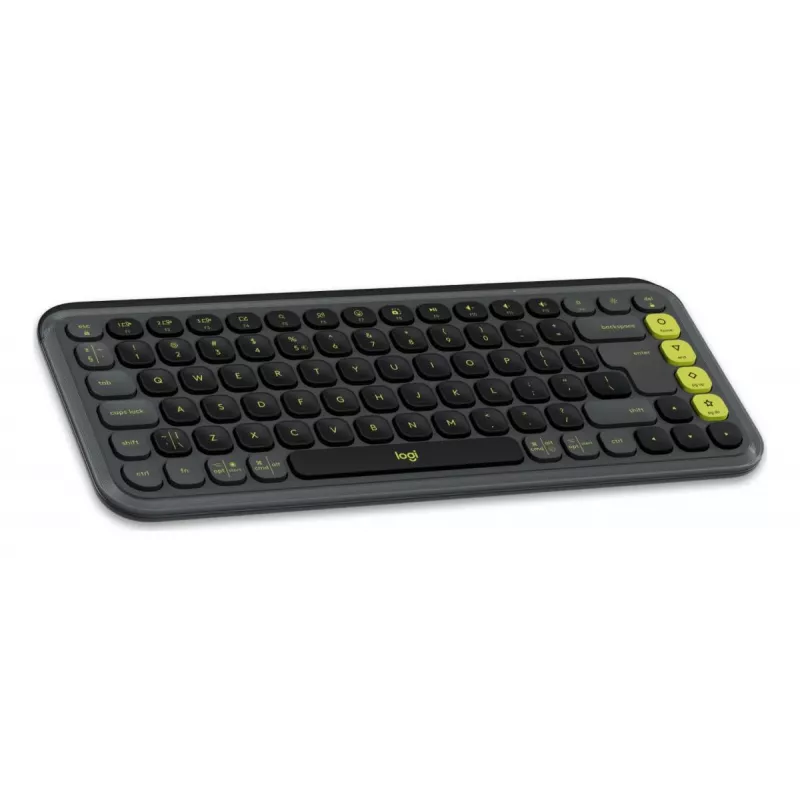 Logitech POP Icon Keys klaviatūra Bluetooth QWERTY US International Graphite Green